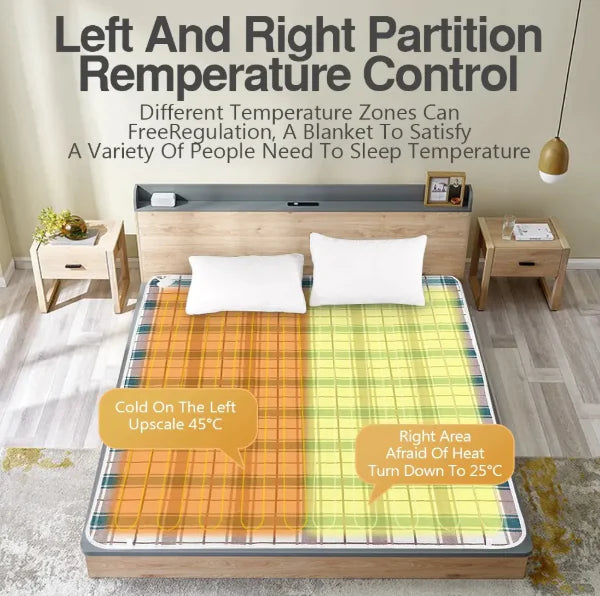 European Plug Heated Blanket