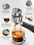 HiBREW H10B 20Bar Espresso Machine – Semi-Automatic Coffee Maker with Hot & Cold Modes