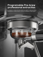 HiBREW H10B 20Bar Espresso Machine – Semi-Automatic Coffee Maker with Hot & Cold Modes