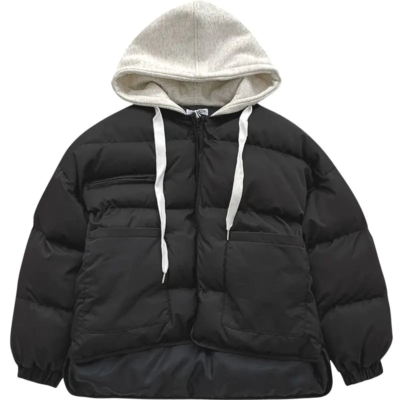 Hooded Cotton Jacket for Women