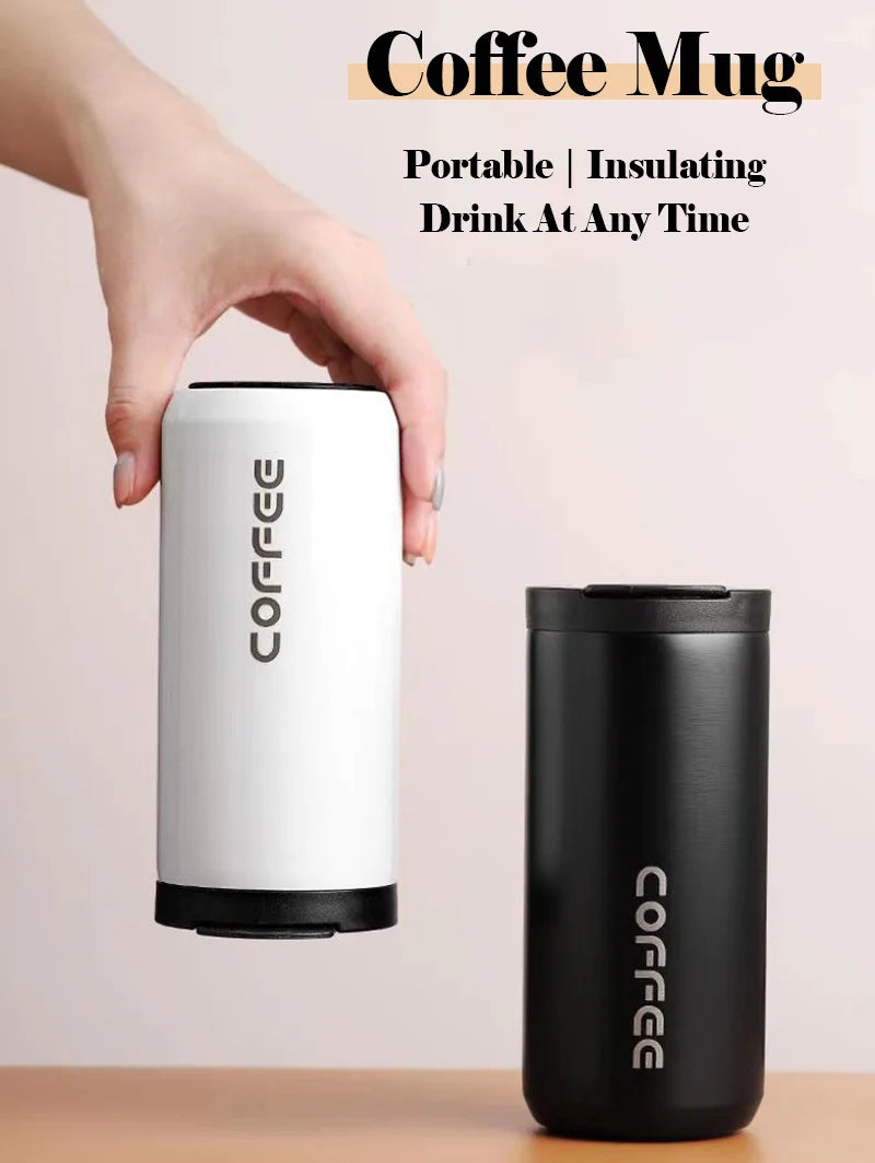 Stainless Steel Thermal Coffee Mug – Leak-Proof Travel Cup