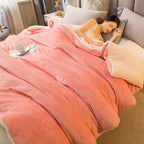 Ultra-Cozy Sherpa Fleece Blanket