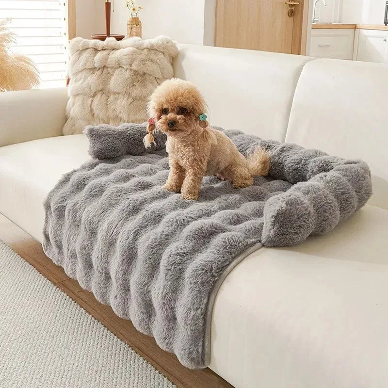 Dog Bed – Cozy Cushion Basket for Small, Medium & Large Breeds