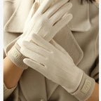 Warm Cashmere Gloves for Women