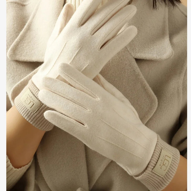 Warm Cashmere Gloves for Women