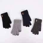 Warm Wool Knit Gloves for Men