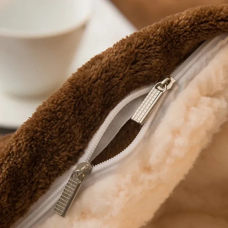 Ultra-Cozy Sherpa Fleece Blanket