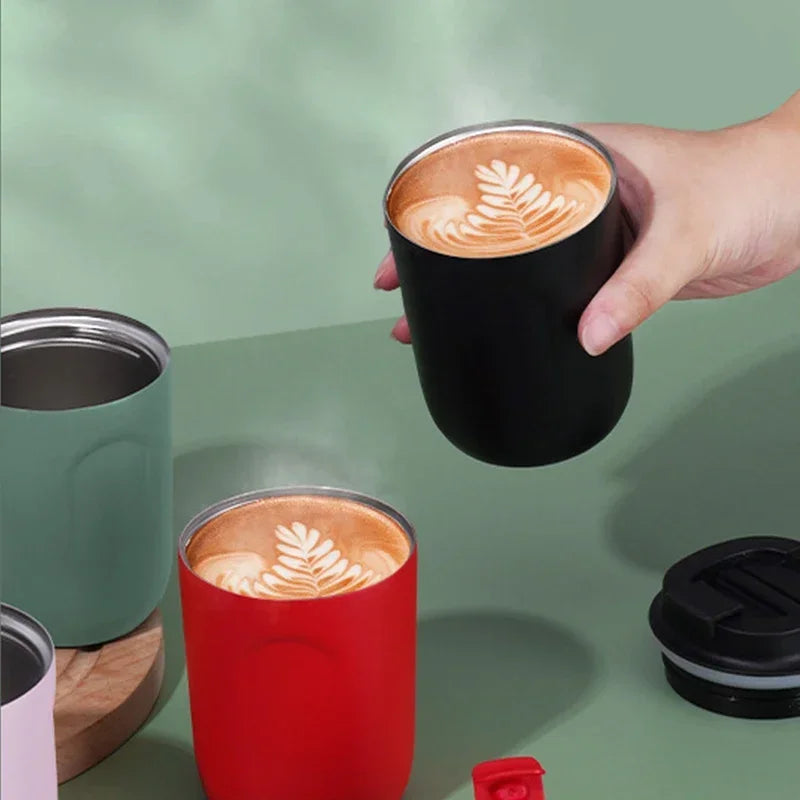 SipMate Mini Thermos – Leakproof Stainless Steel Travel Mug”