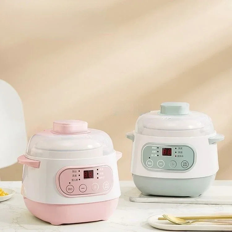 Electric Slow Cooker Food Steamer