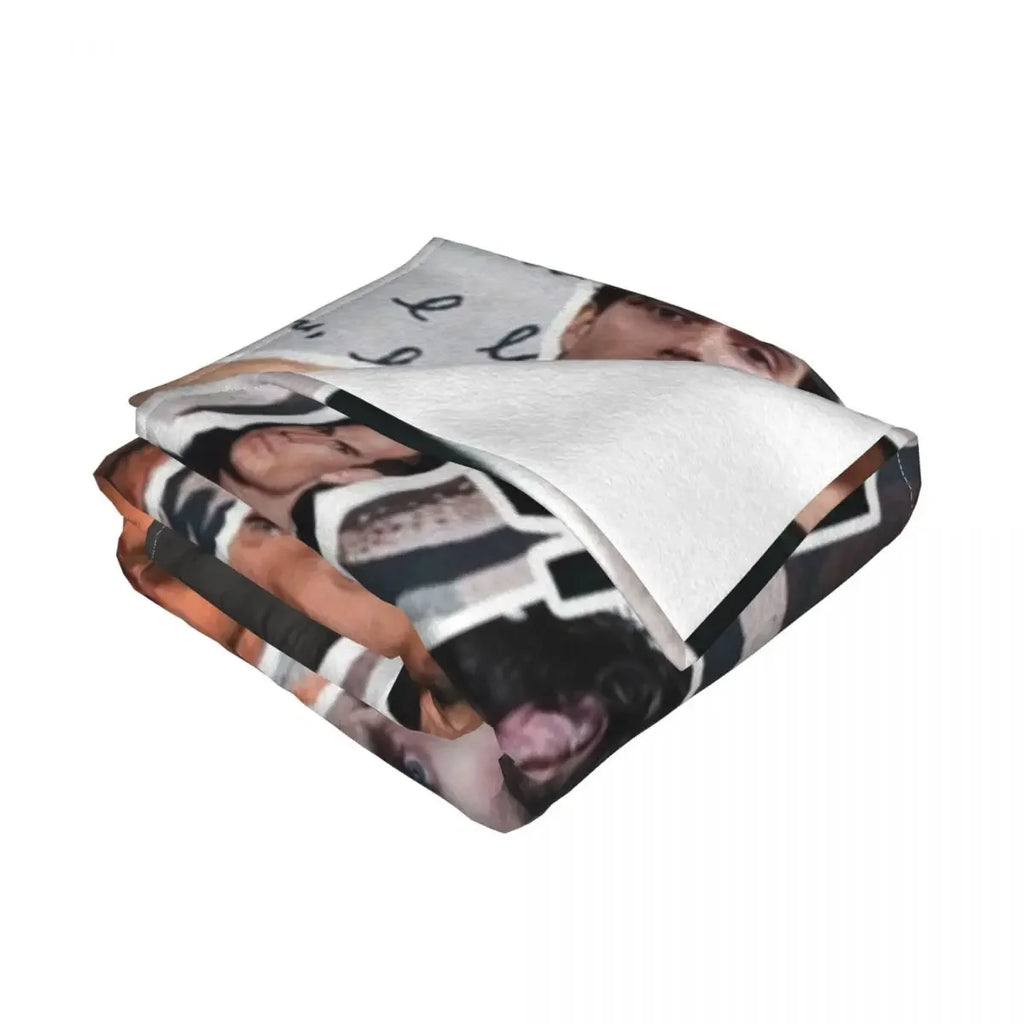 henry cavill photo collage Throw Blanket Soft Plaid halloween blanket