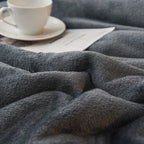 Ultra-Cozy Sherpa Fleece Blanket