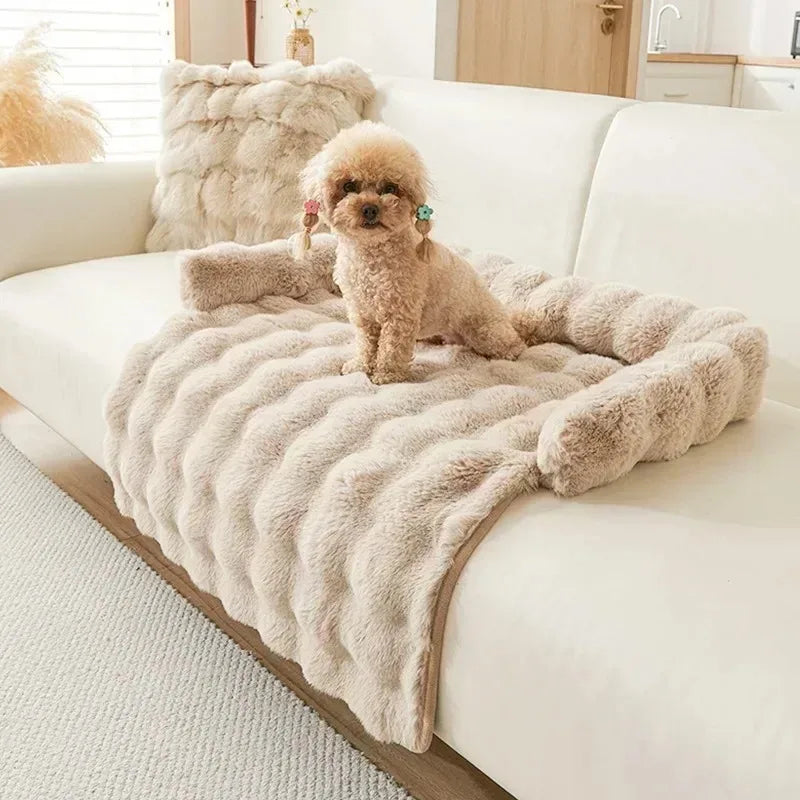 Dog Bed – Cozy Cushion Basket for Small, Medium & Large Breeds