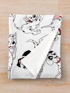 101 Dalmatians Throw Blanket Woven Blanket