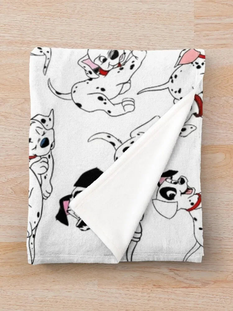 101 Dalmatians Throw Blanket Woven Blanket