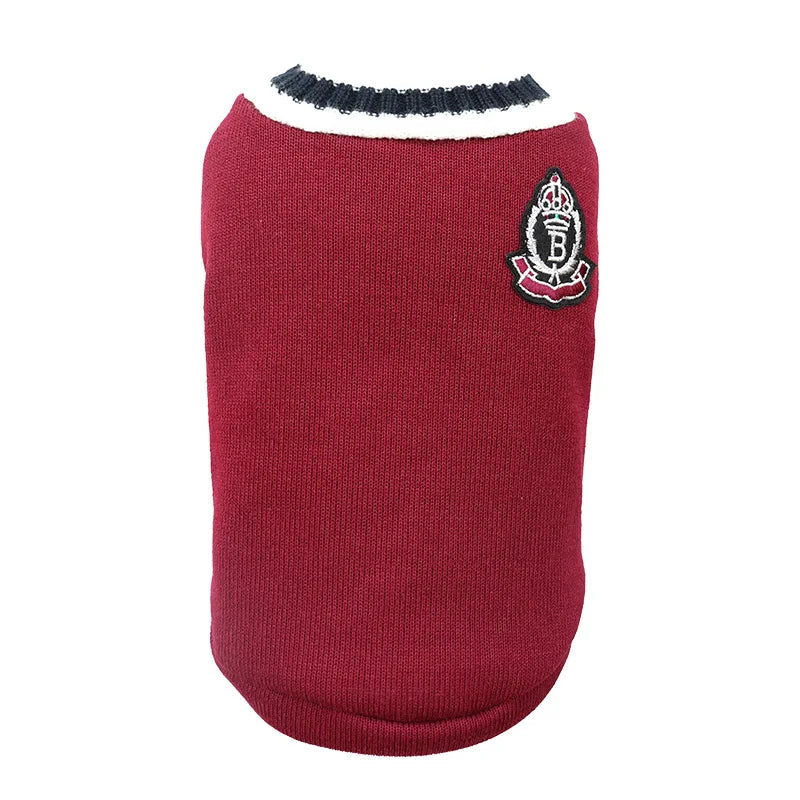 MerryPaws Knit Sweater – Warm Winter Pullover for Cats & Small Dogs