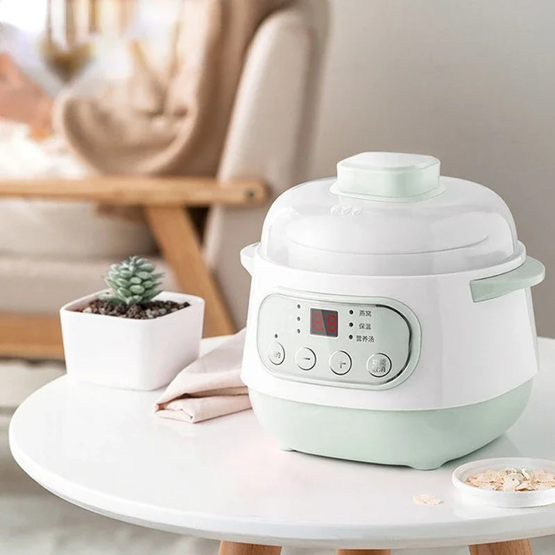 Electric Slow Cooker Food Steamer