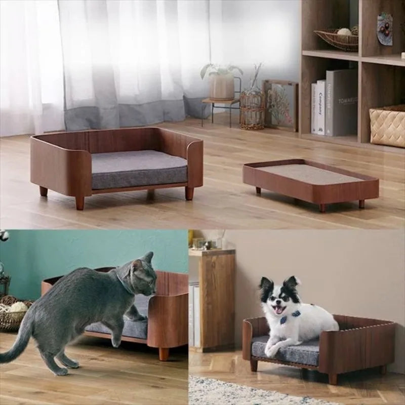 Wooden Kennel Indoor Pet Furniture