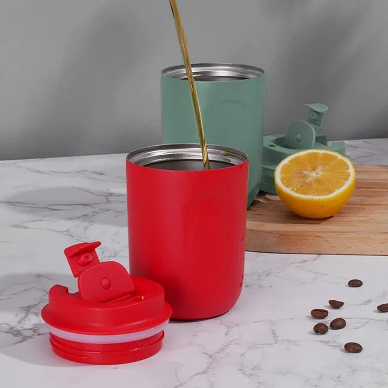 SipMate Mini Thermos – Leakproof Stainless Steel Travel Mug”