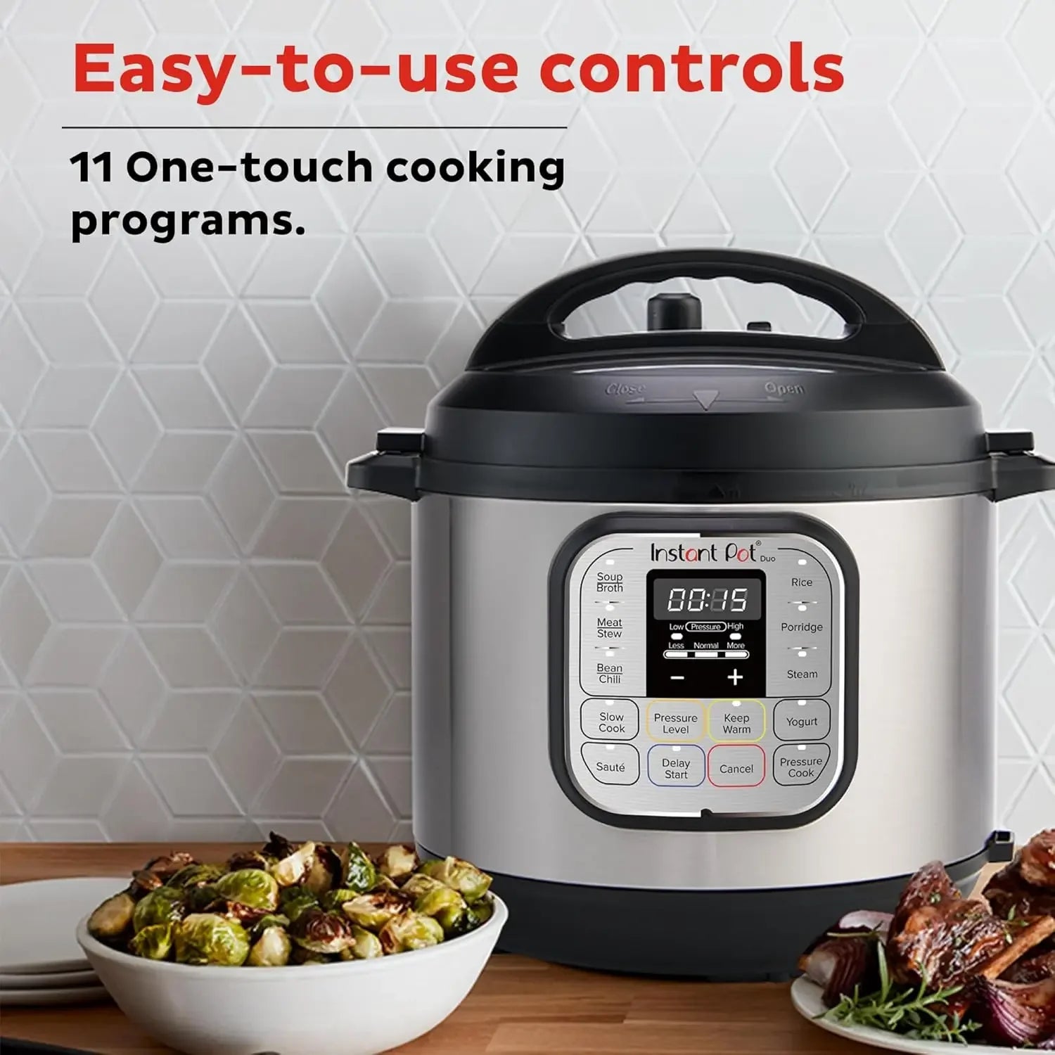 Duo 7-in-1 Mini Electric Pressure Cooker – Multi-Function Rice & Food Cooker
