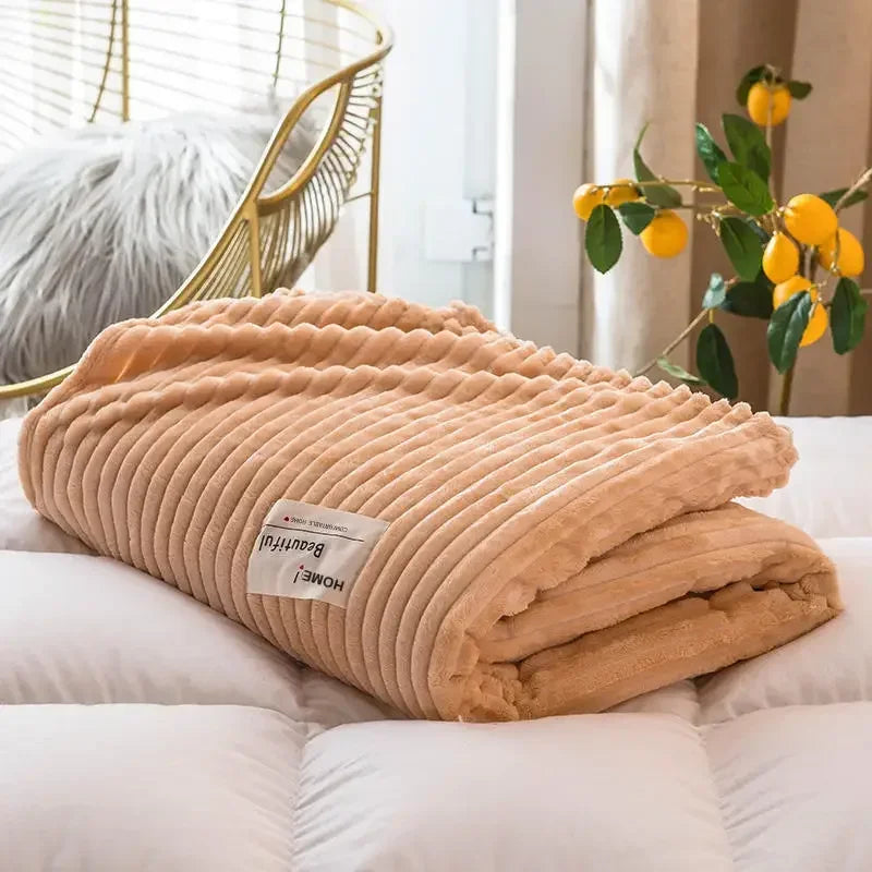 Flannel Blanket – Soft Warm Throw for Bed