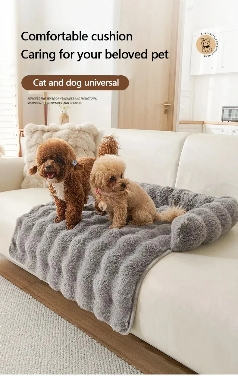 Dog Bed – Cozy Cushion Basket for Small, Medium & Large Breeds