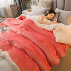 Ultra-Cozy Sherpa Fleece Blanket