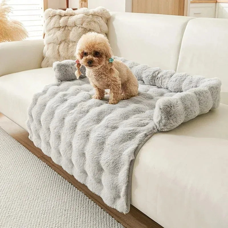 Dog Bed – Cozy Cushion Basket for Small, Medium & Large Breeds