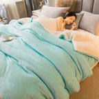 Ultra-Cozy Sherpa Fleece Blanket