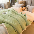 Ultra-Cozy Sherpa Fleece Blanket