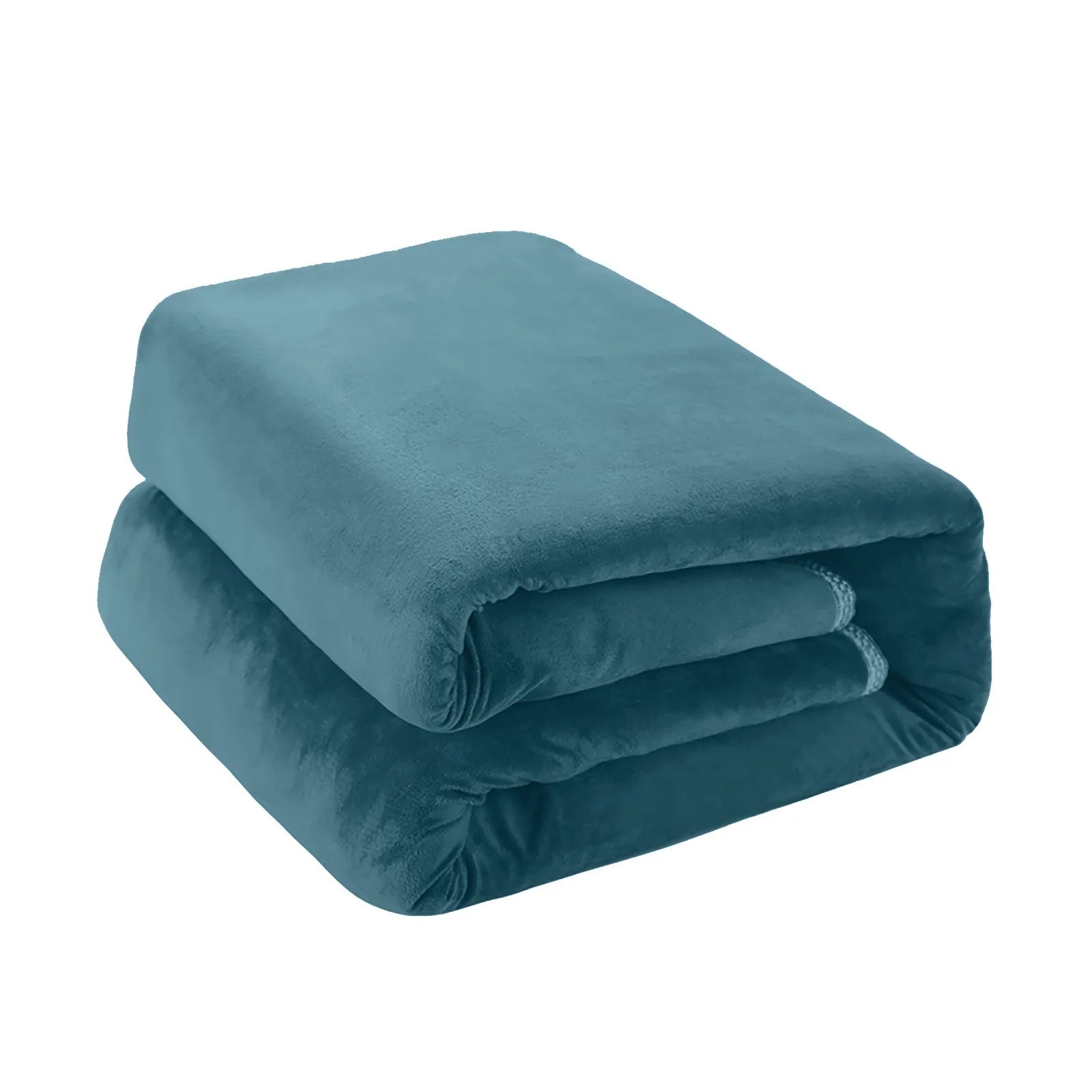 Electric Heated Blanket – Soft Flannel Throw with Adjustable Temperature Control