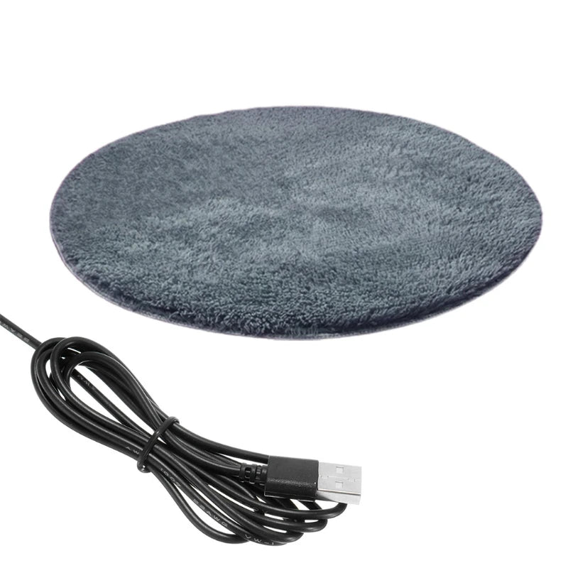 USB Pet Heating Pad – Plush Electric Blanket for Cats & Dogs