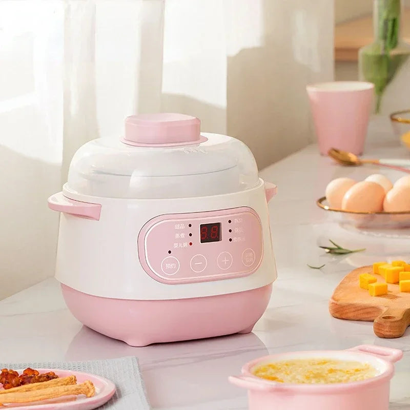 Electric Slow Cooker Food Steamer