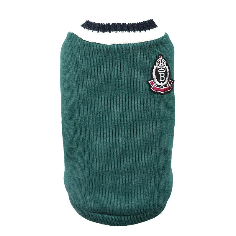 MerryPaws Knit Sweater – Warm Winter Pullover for Cats & Small Dogs