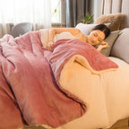 Ultra-Cozy Sherpa Fleece Blanket