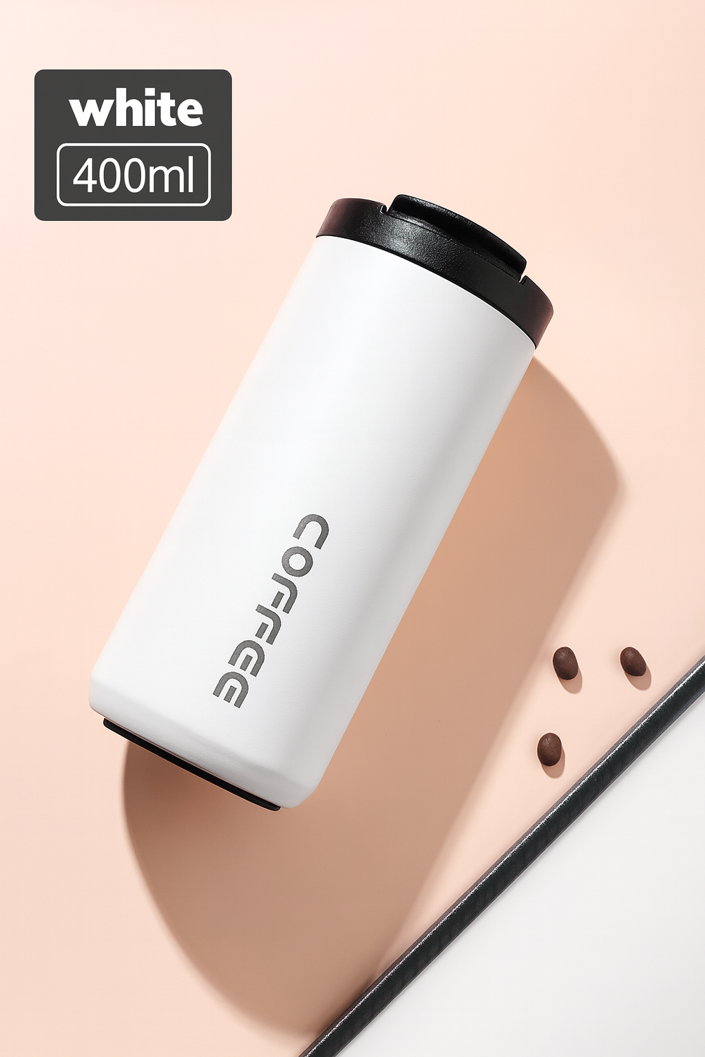 Stainless Steel Thermal Coffee Mug – Leak-Proof Travel Cup