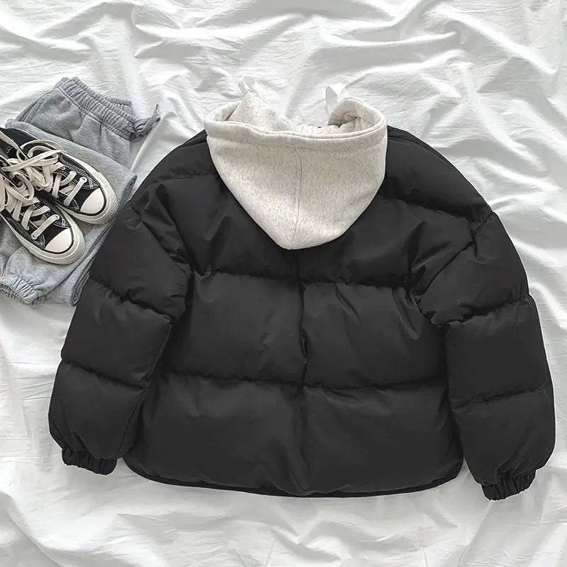 Hooded Cotton Jacket for Women